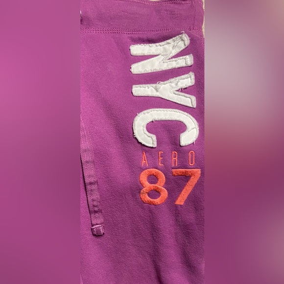 Aeropostale NYC AERO 87 Sweatpants EUC - Picture 2 of 4